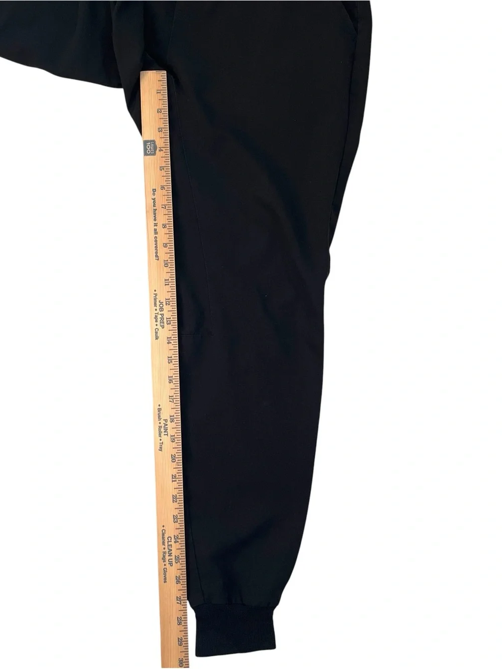 FIGS Tansen Jogger Men’s Scrub Pants Black Medium FIONx Slim Fit 5 Pocket